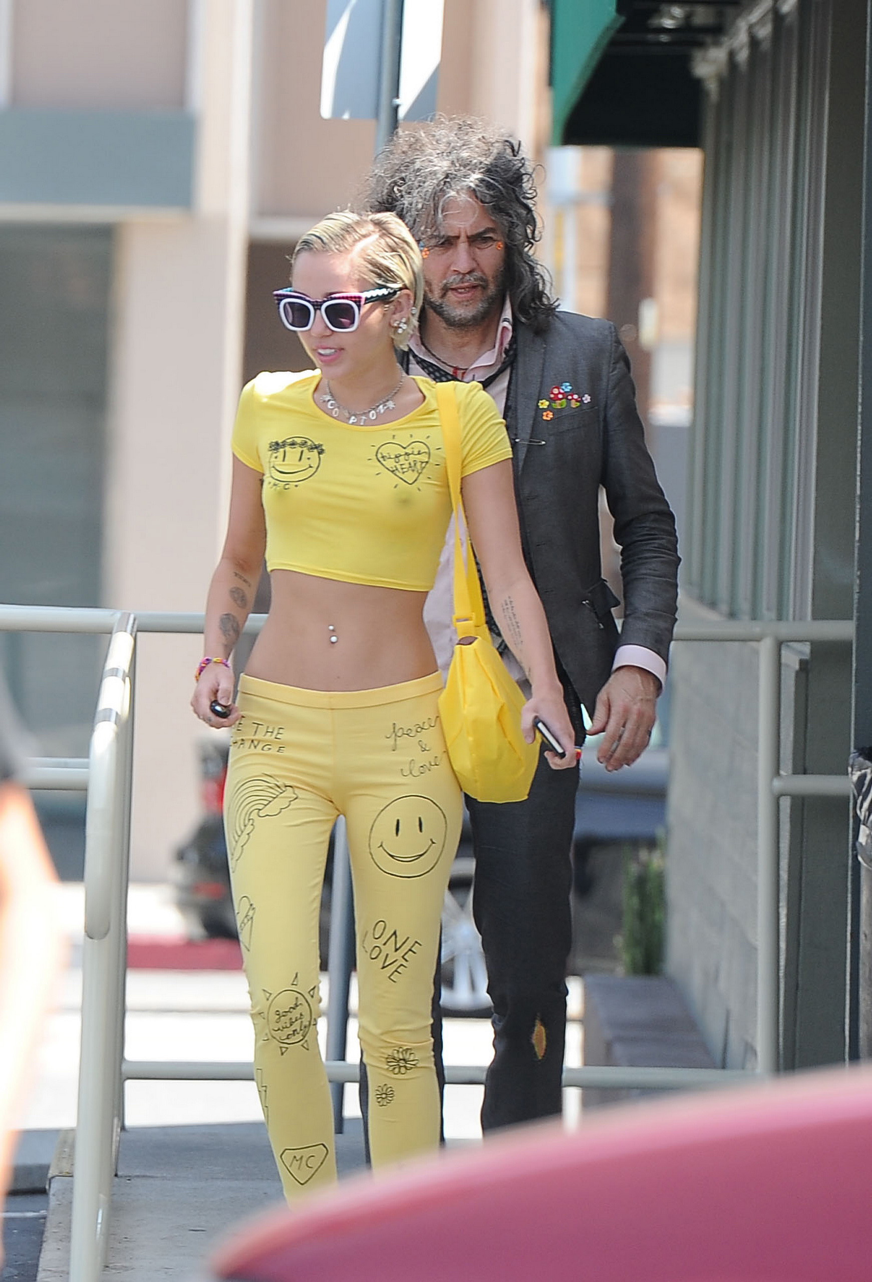 Miley Cyrus in see through top out in LA 12x HQ 9.jpg