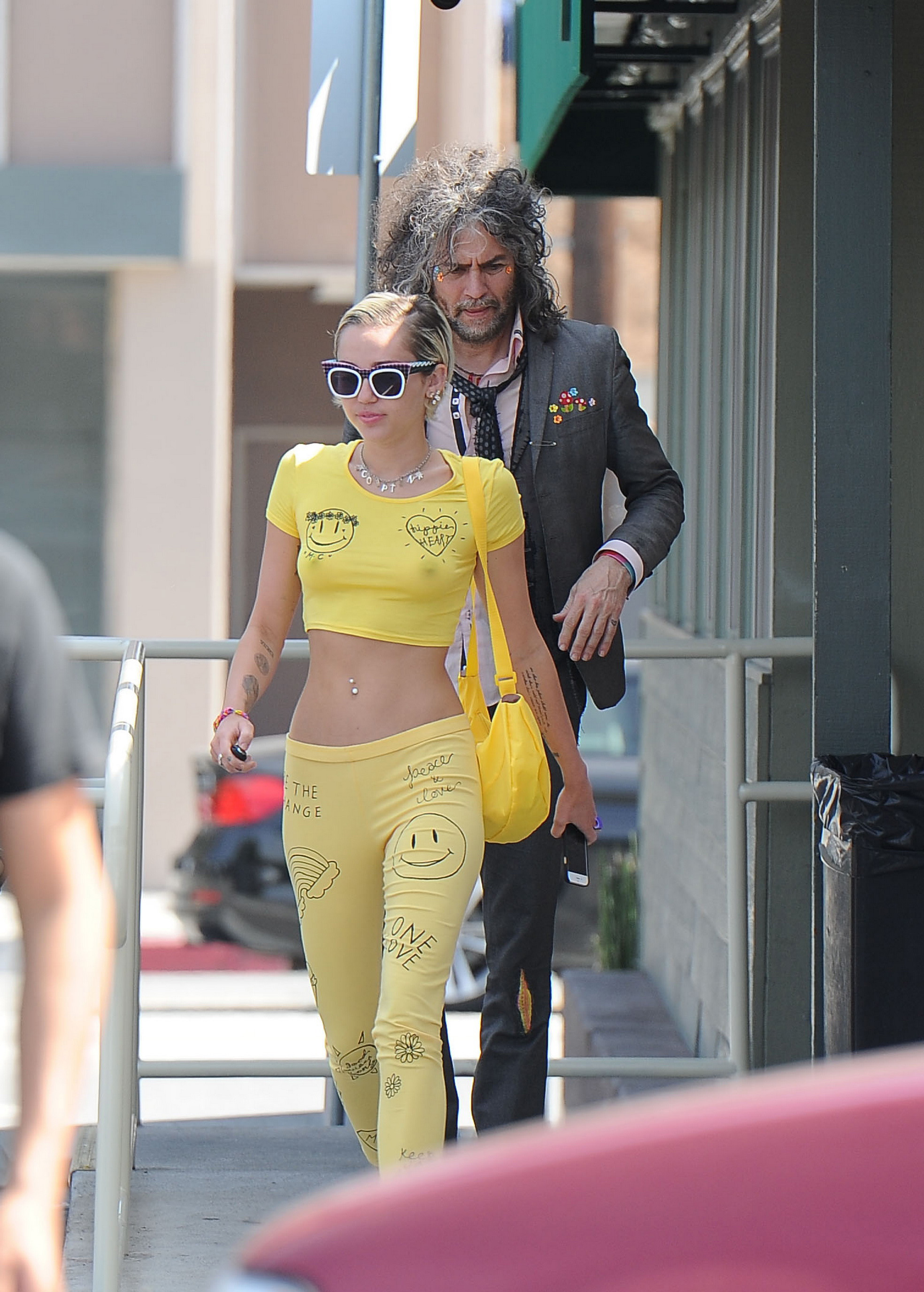Miley Cyrus in see through top out in LA 12x HQ 7.jpg
