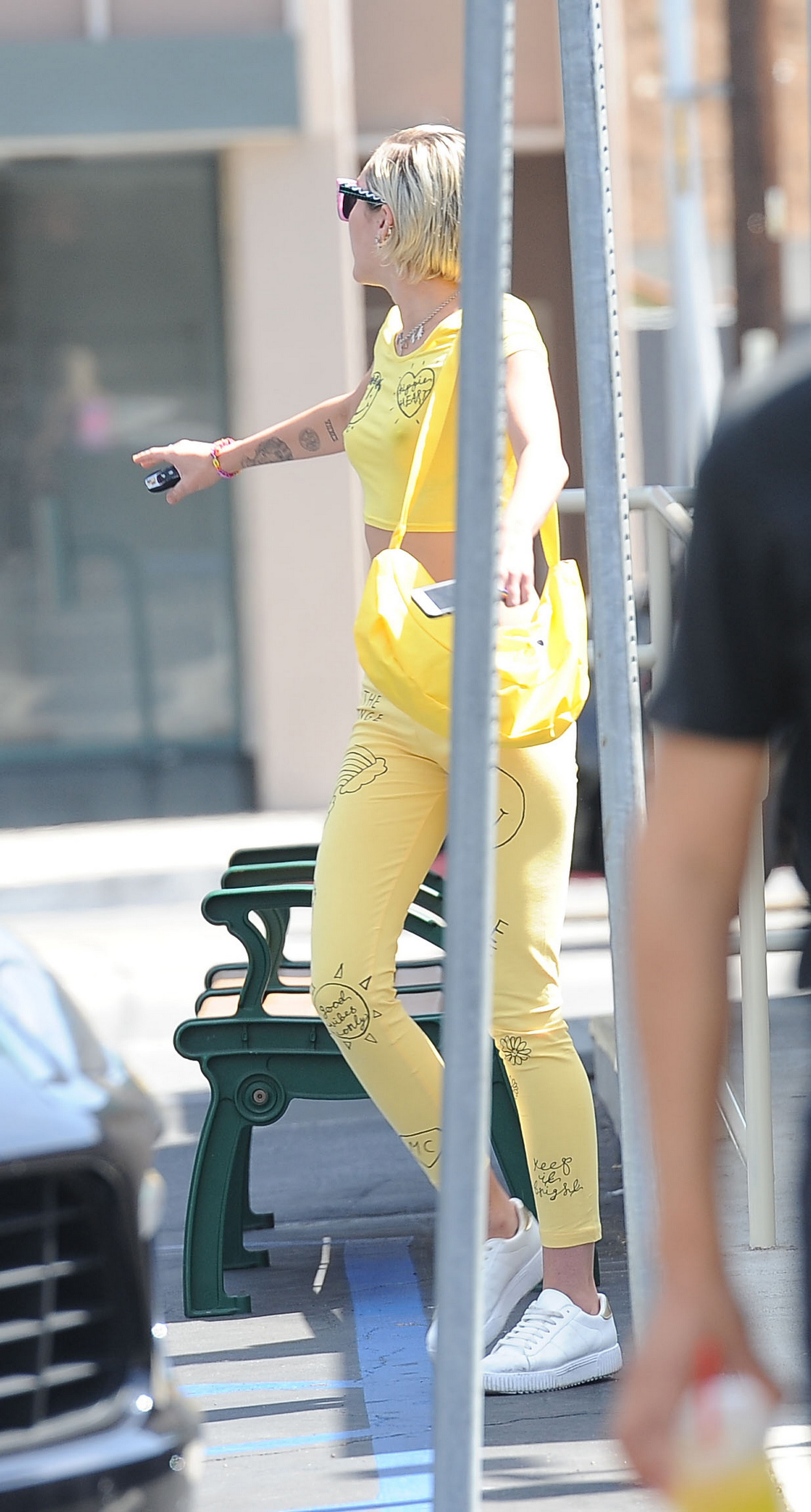 Miley Cyrus in see through top out in LA 12x HQ 10.jpg