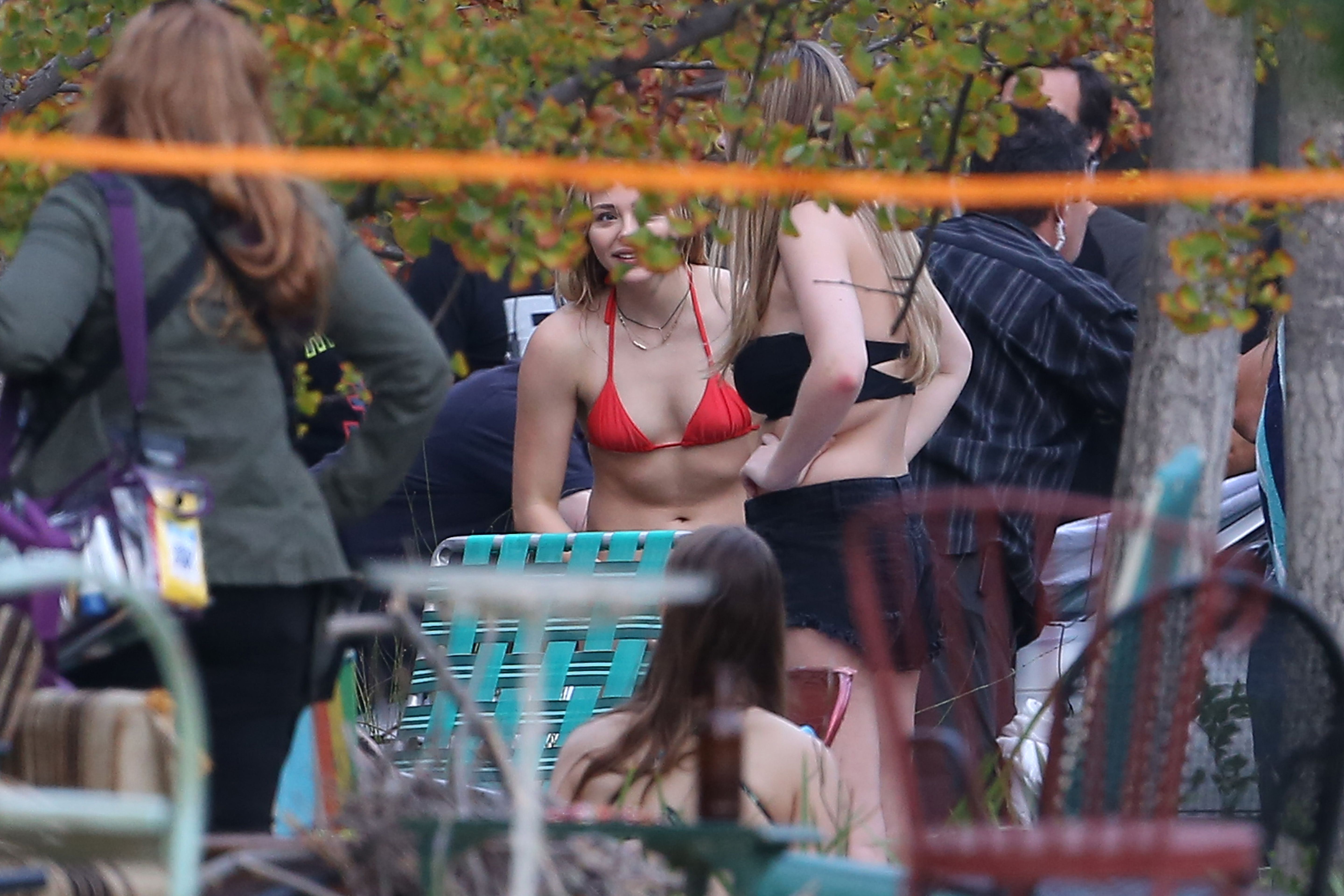 Chloe Grace Moretz wearing sexy bikini on the  'Neighbors 2 Sorority Rising' In Los Angeles 17x HQ 14.jpg
